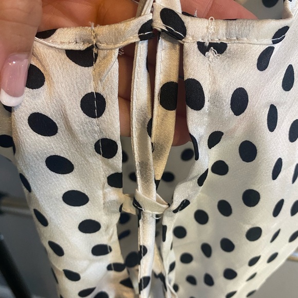 Midi polka dot dress - Picture 4 of 7